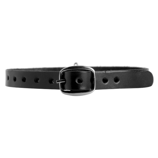 Picture of Unisex Leather Choker with O-Ring- ML