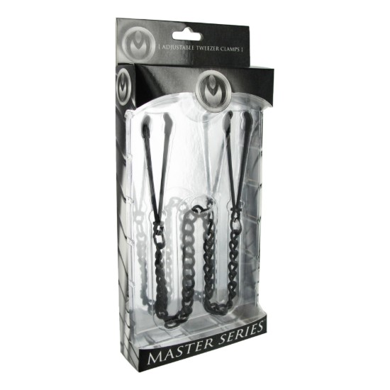 Picture of Reign Noir Black Nipple Tweezer Clamps
