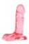 Picture of Crystal Jellies Ballsy Pink 6 Inch Super Cock