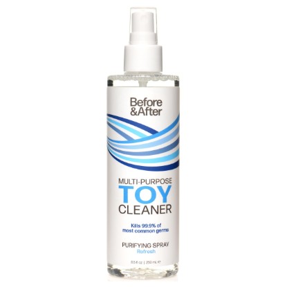 Picture of Before and After Anti-Bacterial Adult Toy Cleaner 8 fl oz