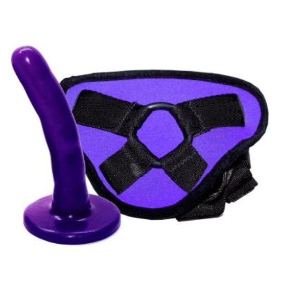 Picture of Sex In The Shower Beginners Waterproof Harness and Dildo Set