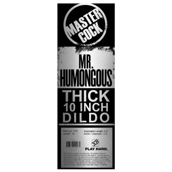 Picture of Mr. Humongous Thick 10 Inch Dildo
