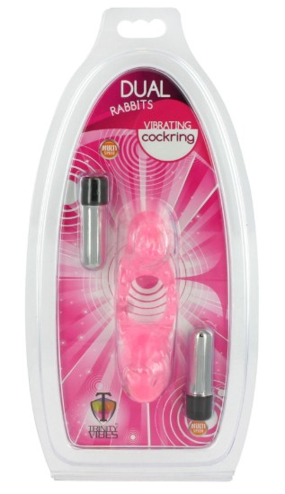 Picture of Dual Rabbits Vibrating Cock Ring