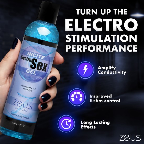 Picture of Zeus Incite Electrosex Gel - 8.5 oz