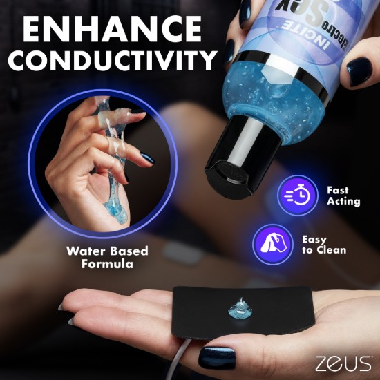 Picture of Zeus Incite Electrosex Gel - 8.5 oz