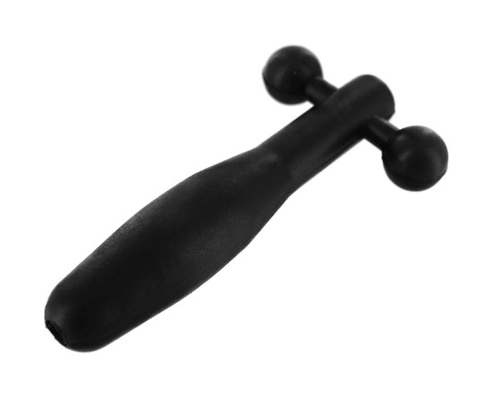 Picture of The Hallows Silicone Cum-Thru Barbell Penis Plug