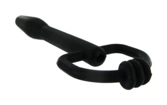 Picture of The Hallows Silicone Cum-Thru D-Ring Penis Plug
