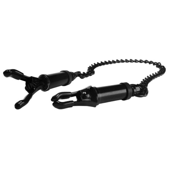 Picture of Black Deluxe Adjustable Nipple Clamps