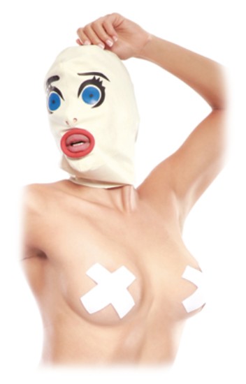 Picture of Fetish Fantasy Extreme Scared Straight Latex Hood