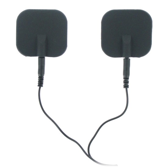 Picture of Zeus Deluxe Silicone Black Electro Pads