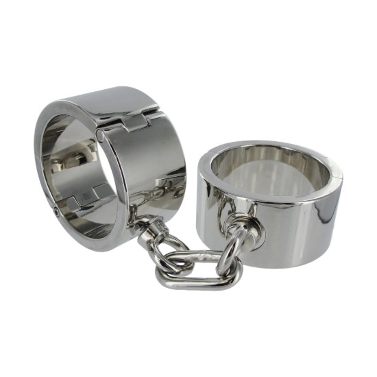 Picture of Chrome Wrist Shackles - MediumLarge