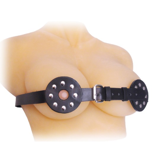 Picture of Studded Spiked Breast Binder with Nipple Holes