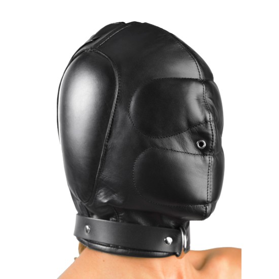 Picture of Padded Leather Hood - MediumLarge