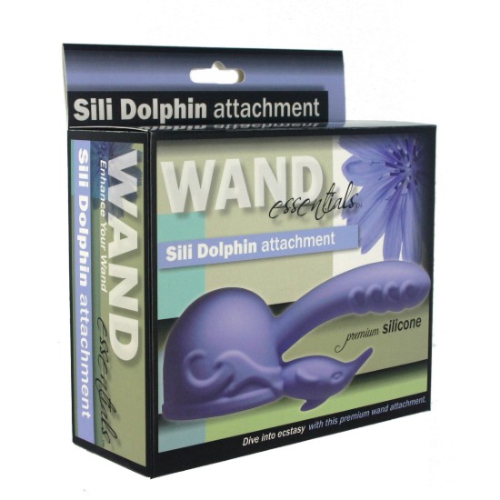 Picture of Wand Essentials Silicone Dolphin Wand Attachment