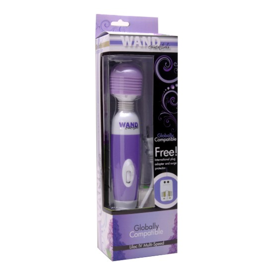 Picture of Lilac IV Multi Speed Globally Compatible Wand Massager