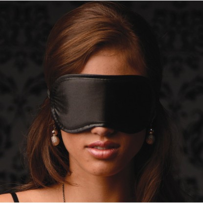 Picture of Le Boheme Satin Blindfold - Black