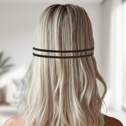 Picture of Black Satin Blindfold Mask