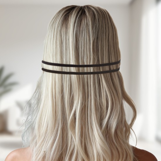 Picture of Black Satin Blindfold Mask