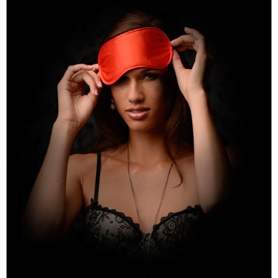 Picture of Le Boheme Satin Blindfold - Red