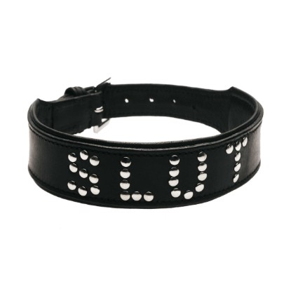 Picture of Studded Leather Slut Collar