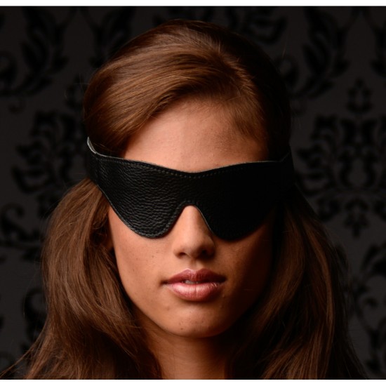 Picture of Onyx Leather Blindfold