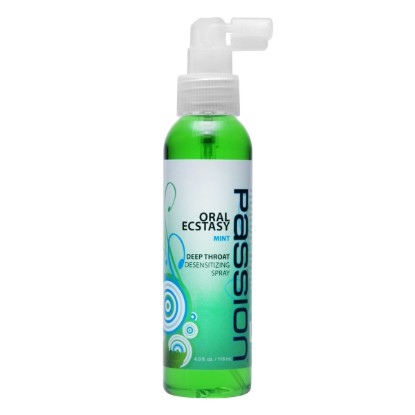 Picture of Oral Ecstasy Mint Flavored Deep Throat Numbing Spray- 4 oz