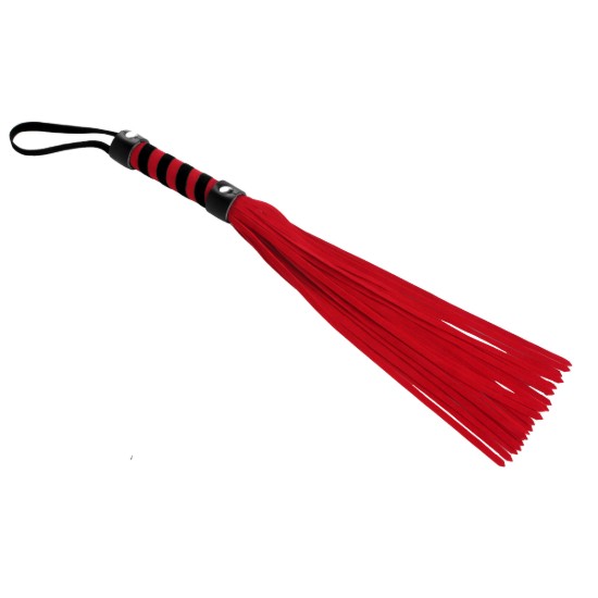 Picture of Short Vegan Leather Flogger - Red