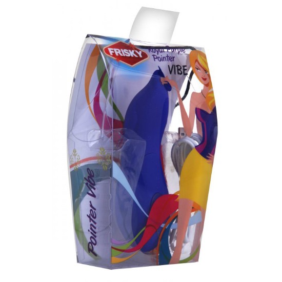 Picture of Royal Purple Silicone Pointer Vibe