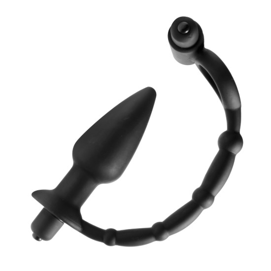 Picture of Viaticus Dual Cock Ring and Anal Plug Vibe