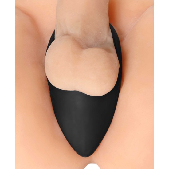 Picture of Taint Teaser Silicone Cock Ring and Taint Stimulator - 1.75 Inch