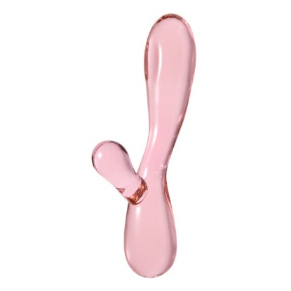 Picture of Sattva Rabbit Style Glass Dildo