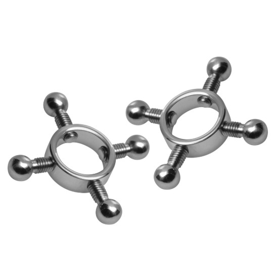Picture of Stainless Steel Rings of Fire Nipple Press Set