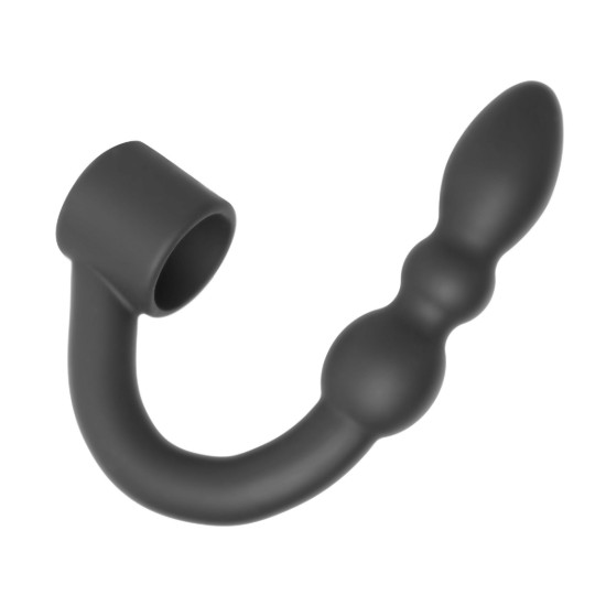 Picture of Silicone Shaft Ring with Flexible Beaded Anal Arm