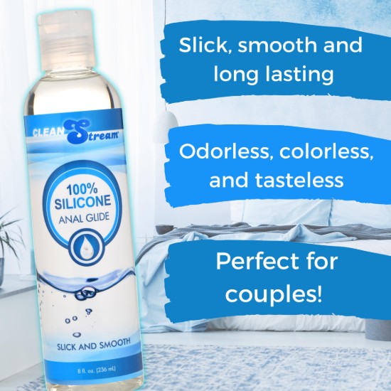 Picture of CleanStream 100 Percent Silicone Anal Lubricant - 8 oz