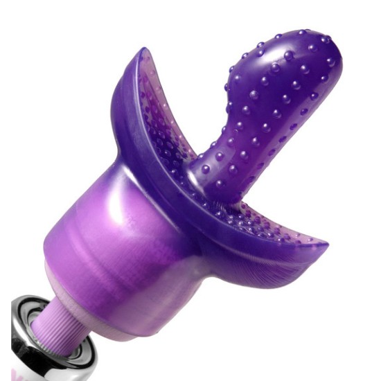 Picture of G Tip Wand Massager Attachment- Purple