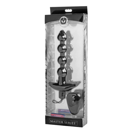 Picture of 7 Speed Silicone Beaded Anal Vibe with Remote