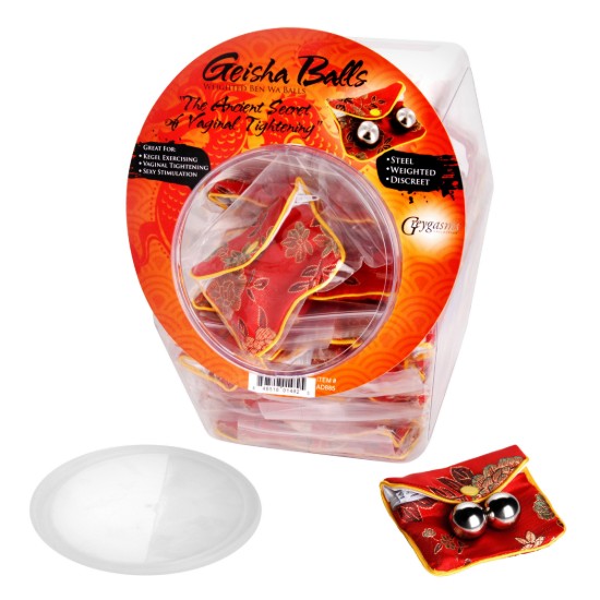 Picture of Geisha Balls Weighted Ben Wa Balls Fishbowl- 45 Pieces