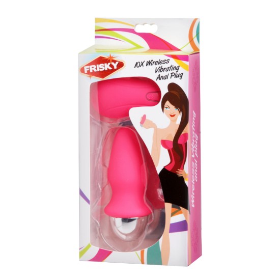 Picture of 10 Mode Wireless Vibrating Silicone Anal Plug