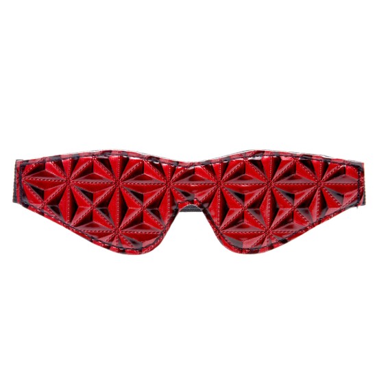 Picture of Crimson Tied Full Blackout Embossed Blindfold