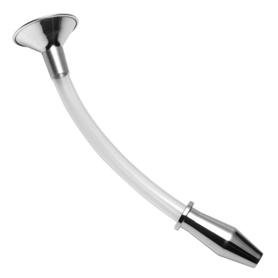 Picture of Stainless Steel Ass Funnel with Hollow Anal Plug