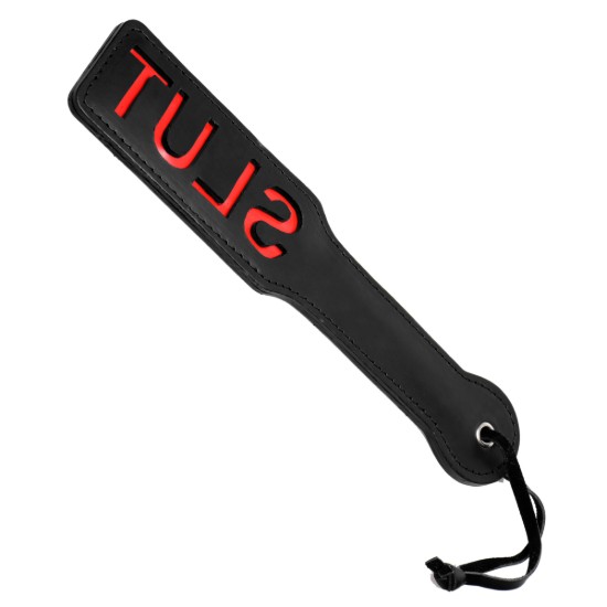 Picture of SLUT Steel Enforced Spanking Paddle