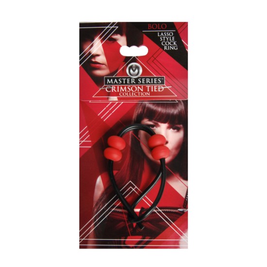 Picture of Crimson Tied Bolo Lasso Style Adjustable Cock Ring