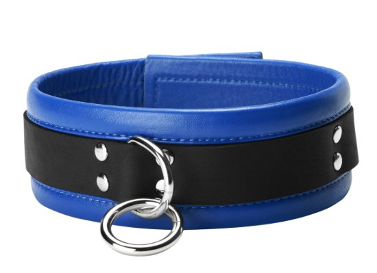 Picture of Blue Leather Bondage Essentials Kit