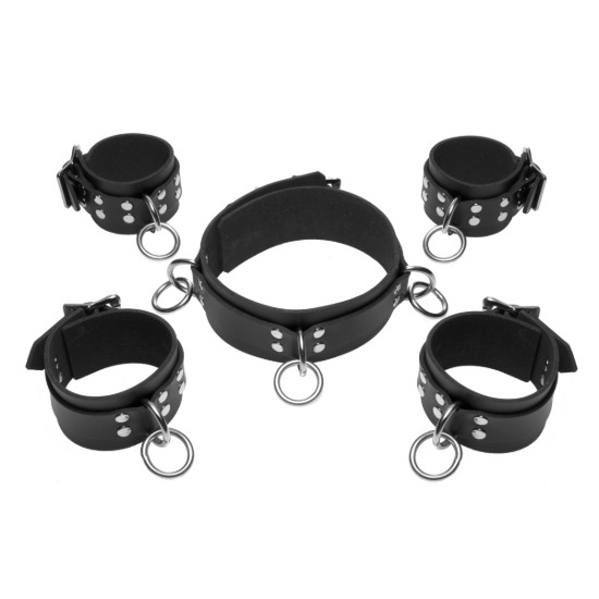 Picture of Complete Rubber Restraint Bondage Kit