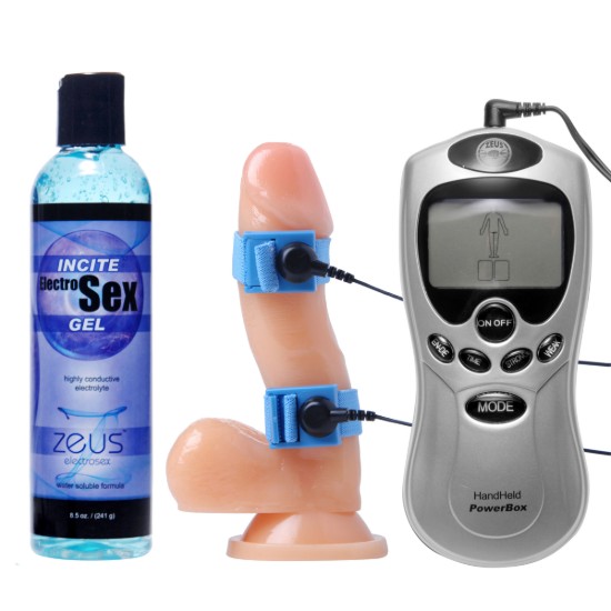 Picture of Electrosex Essentials 3 Piece Kit for Him
