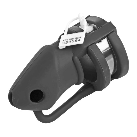 Picture of Sado Shadow Locking Silicone Male Chastity Device