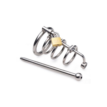 Picture of Gates of Hell Stainless Steel Adjustable Cum Through Sound Cage