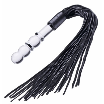 Picture of Lingam Glass Dildo Flogger