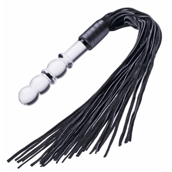 Picture of Lingam Glass Dildo Flogger