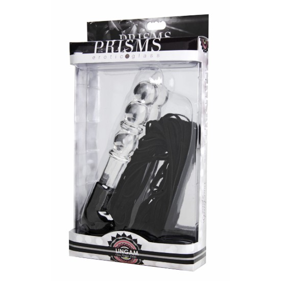 Picture of Lingam Glass Dildo Flogger